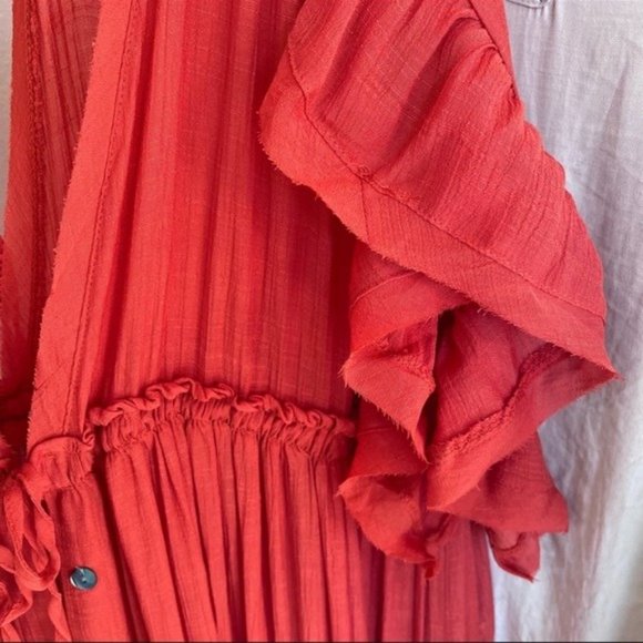 Elegant Backless Rust Maxi Dress - Picture 6 of 12